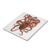 ヴィンテージタコ・マクロプス、海洋水中競技動物 タイル (側面)