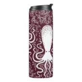 ヴィンテージタコ：水中パターンの壮麗 タンブラー (回転左)