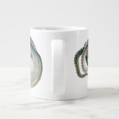 ヴィンテージタコArgonautonot、海洋生物 ジャンボコーヒーマグカップ (裏面)