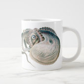 ヴィンテージタコArgonautonot、海洋生物 ジャンボコーヒーマグカップ (右)