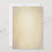 ヴィンテージタスカンワイナリーヴィネヤード結婚式招待状 招待状 (裏面)