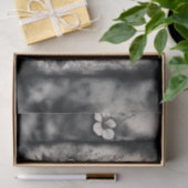 ヴィンテージタトゥーいかりと花の切り離し紙 薄葉紙 (ギフト)