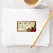 ヴィンテージタトゥーウィングハート住所 シール (インサイチュ)