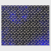 ヴィンテージタトゥーギフト包装紙 ラッピングペーパー (フラット)