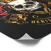 ヴィンテージタトゥースタジオレトロ動揺してスタイルT志 ポスター (角)