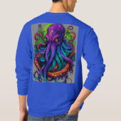 ヴィンテージタトゥーハートとトゲT-Shir Tシャツ (裏面)