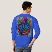 ヴィンテージタトゥーハートとトゲT-Shir Tシャツ (裏面フル)