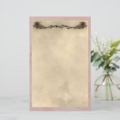 ヴィンテージタトゥーリリー文具 便箋 (スタンド正面)