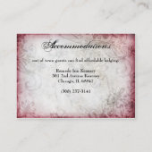 ヴィンテージタトゥー翼ハート詳細カード エンクロージャーカード (裏面)