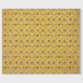 ヴィンテージタトゥー贈答用ラッピング紙 ラッピングペーパー (フラット)