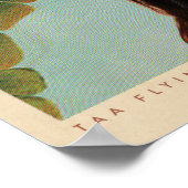 ヴィンテージタヒチアイランドガール ポスター (角)