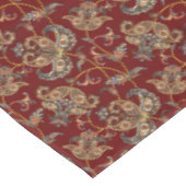 ヴィンテージタペストリーデザインオンブルゴーニュ テーブルクロス (アングル)