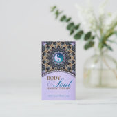 ヴィンテージタペストリーニューエイジホリスティック名刺 名刺 (スタンド正面)