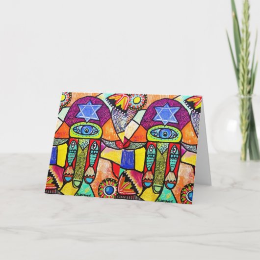 ヴィンテージタペストリーハムザ カード (正面)