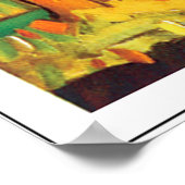 ヴィンテージタホ湖トラベルポスター ポスター (角)