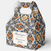 ヴィンテージタラベラアズレジョ青結婚瓦 フェイバーボックス (正面)