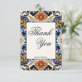 ヴィンテージタラベラアズレ結婚ホ サンキューカード (スタンド正面)