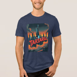 ヴィンテージタルタリア陰謀レトロ トライブレンドＴシャツ