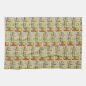 ヴィンテージタロットカードサンムーンスターズ キッチンタオル (横)