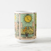 ヴィンテージタロットカードサンムーンスターズ コーヒーマグカップ (中央)