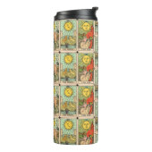 ヴィンテージタロットカードサンムーンスターズ タンブラー (回転左)