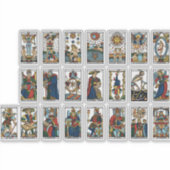 ヴィンテージタロットカード シール (正面)