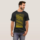 ヴィンテージタロットカードWANDS EIGHT Tシャツ (正面フル)