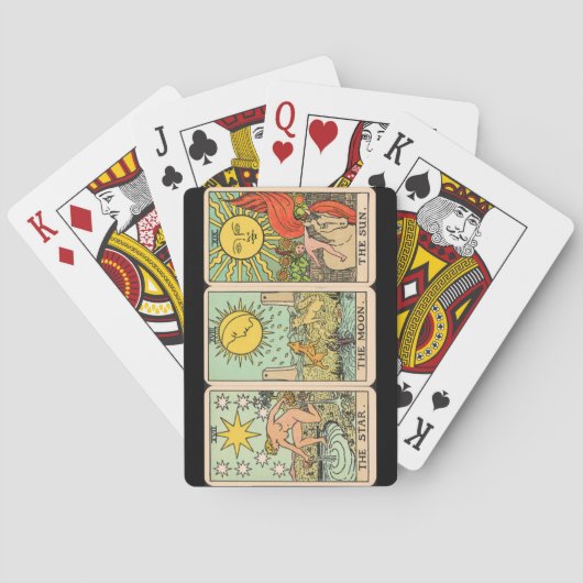 ヴィンテージタロットトリ トランプ (裏面)