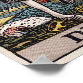 ヴィンテージタロット死のポスター ポスター (角)