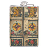 ヴィンテージタロット フラスク (裏面)