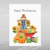 ヴィンテージタンカクレクロヒマワリ感謝祭 シーズンポストカード