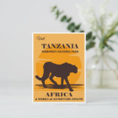ヴィンテージタンザニアアフリカセレンティ国立公園 ポストカード (スタンド正面)