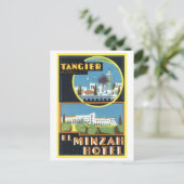 ヴィンテージタンジールモロッコエルミンザホテル ポストカード (スタンド正面)