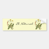 ヴィンテージタンデロンイラストレーション バンパーステッカー (正面)