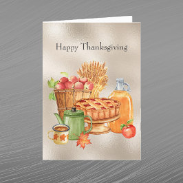 ヴィンテージタンパイアップルサイダー小麦感謝祭 シーズンカード