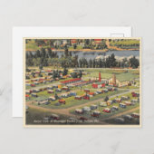 ヴィンテージタンパフロリダシティカルトレーラーパーク ポストカード (正面/裏面)