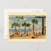 ヴィンテージタンパベイサンクトペテルブルグフロリダポストカード ポストカード (正面/裏面)