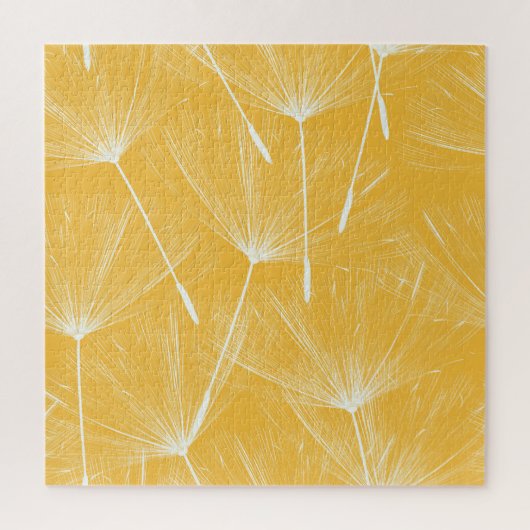 ヴィンテージタンポポ：シームレスパターン ジグソーパズル (縦)