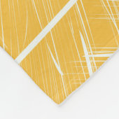 ヴィンテージタンポポ:シームレスパターン フリースブランケット (角)