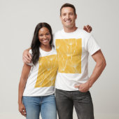ヴィンテージタンポポ:シームレスパターン Tシャツ (ユニセックス)