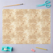 ヴィンテージタンランドスケープ枠（UrnsとColumns付き） 薄葉紙 (クラフト)