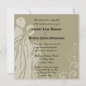 ヴィンテージタン 一度きりのおとぎ話 招待状 (裏面)