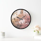 ヴィンテージターキーイスタンブールカラムコンスタンチンラージC ラージ壁時計 (ホーム)