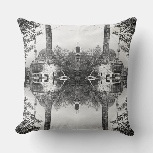 ヴィンテージターキーイスタンブールカラムコンスタンティン1970ブー クッション (正面)