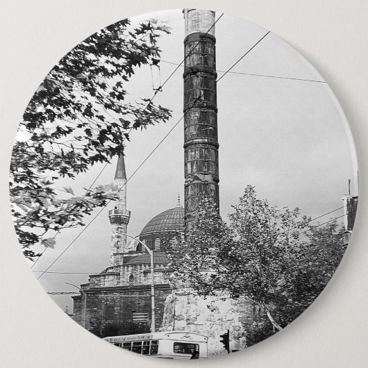 ヴィンテージターキーイスタンブールカラムコンスタンティン1970 缶バッジ (正面)