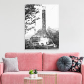 ヴィンテージターキーイスタンブールカラムコンスタンティン キャンバスプリント (インサイチュ (リビング))