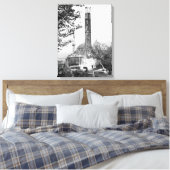 ヴィンテージターキーイスタンブールカラムコンスタンティン キャンバスプリント (インサイチュ (寝室))