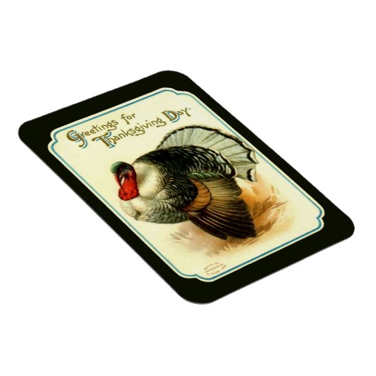 ヴィンテージターキープレミアムフレキシマグネット マグネット (右側)