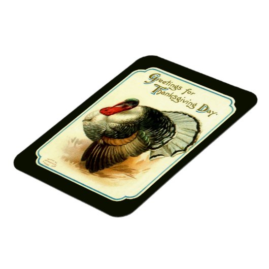 ヴィンテージターキープレミアムフレキシマグネット マグネット (左側)