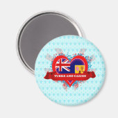 ヴィンテージタークスとカイコスが大好き マグネット (正面/裏面)